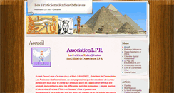 Desktop Screenshot of praticiens-radiesthesistes.com